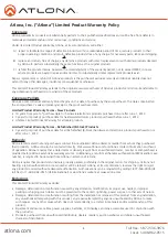 Preview for 10 page of Atlona AT-HD-RG100SR User Manual