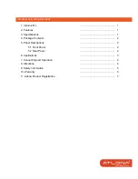 Preview for 2 page of Atlona AT-HD-V12 User Manual