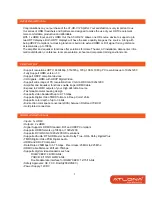 Preview for 3 page of Atlona AT-HD-V12 User Manual