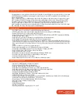 Preview for 3 page of Atlona AT-HD-V18 User Manual