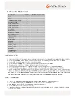 Preview for 8 page of Atlona AT-HD4-V40SRS User Manual