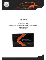 Atlona AT-HD550 User Manual preview