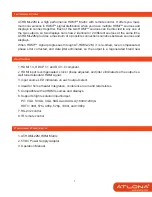 Preview for 3 page of Atlona AT-HDMI-22M User Manual