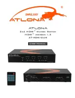 Предварительный просмотр 1 страницы Atlona AT-HDMI-24M User Manual