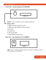 Предварительный просмотр 5 страницы Atlona AT-HDMI40SR User Manual