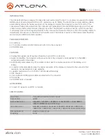 Preview for 3 page of Atlona AT-HDView User Manual