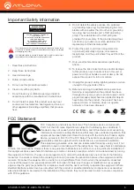 Предварительный просмотр 6 страницы Atlona AT-HDVS-150-KIT Manual