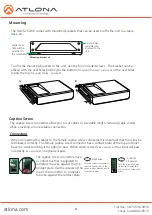 Предварительный просмотр 3 страницы Atlona AT-HDVS-150-RX Installation Manual