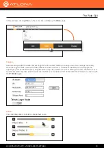 Предварительный просмотр 18 страницы Atlona AT-HDVS-200-TX-WP Manual