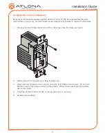 Preview for 4 page of Atlona AT-HDVS-210H-TX-WP Installation Manual