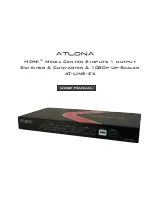 Atlona AT-LINE-EX User Manual предпросмотр