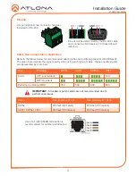 Preview for 3 page of Atlona AT-OME-TX21-WP-E Installation Manual