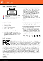 Предварительный просмотр 6 страницы Atlona AT-OPUS-RX41 Manual