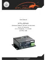 Atlona AT-PA100 User Manual preview