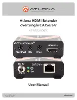 Atlona AT-PRO2HDREC User Manual предпросмотр