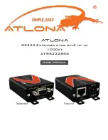 Atlona AT-RS232SRS User Manual preview