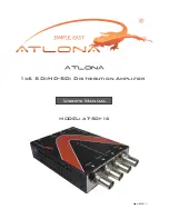 Preview for 1 page of Atlona AT-SDI-16 User Manual