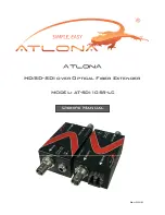 Atlona AT-SDI10SR-LC User Manual preview