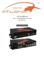 Atlona AT-SDI51 User Manual предпросмотр