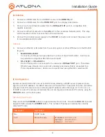 Preview for 4 page of Atlona AT-UHD-CAT-2 Installation Manual