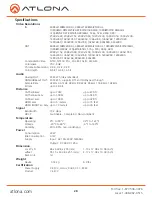 Предварительный просмотр 28 страницы Atlona AT-UHD-CLSO-601 User Manual