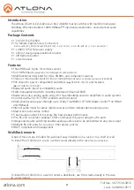 Предварительный просмотр 3 страницы Atlona AT-UHD-CLSO-824 User Manual