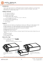 Preview for 3 page of Atlona AT-UHD-EX-100CEA-KIT User Manual