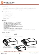 Preview for 3 page of Atlona AT-UHD-EX-70-2PS Series User Manual