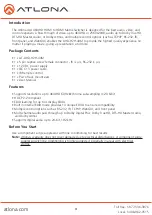 Preview for 3 page of Atlona AT-UHD-H2H-44M User Manual