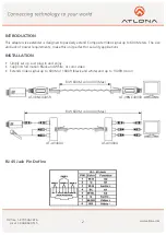 Предварительный просмотр 2 страницы Atlona AT-VBNC400SR User Manual