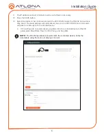 Preview for 6 page of Atlona AT-VCC-RS232-KIT Installation Manual