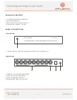 Preview for 4 page of Atlona AT-VID18 User Manual