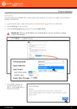 Предварительный просмотр 18 страницы Atlona Omega AT-OME-MS42 User Manual