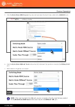 Предварительный просмотр 19 страницы Atlona Omega AT-OME-MS42 User Manual