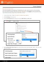 Предварительный просмотр 20 страницы Atlona Omega AT-OME-MS42 User Manual