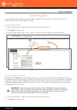 Предварительный просмотр 42 страницы Atlona Omega AT-OME-MS42 User Manual