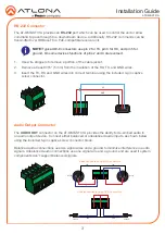 Preview for 3 page of Atlona Omega AT-OME-ST31A Installation Manual