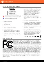 Предварительный просмотр 6 страницы Atlona OmniStream AT-OMNI-232 Manual