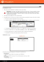 Предварительный просмотр 15 страницы Atlona OmniStream AT-OMNI-232 Manual