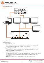 Preview for 4 page of Atlona Rondo AT-RON-442 Installation Manual