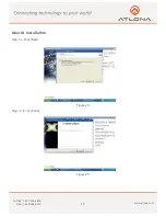 Preview for 17 page of Atlona USB202 VIDEO/AUDIO TO USB 2.0 ADAPTOR User Manual