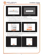 Preview for 4 page of Atlona Velocity AT-VTP-800-BL Installation Manual