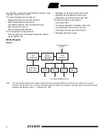 Предварительный просмотр 2 страницы Atmel AT43301 Manual