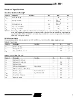 Предварительный просмотр 9 страницы Atmel AT43301 Manual