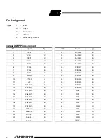 Предварительный просмотр 4 страницы Atmel AT43USB324 Manual