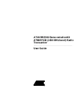 Atmel AT86RF230 User Manual preview