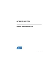 Atmel AT88CK109STK3 Hardware User'S Manual preview