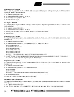 Preview for 76 page of Atmel AT90S2333-8AC Manual