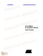 Preview for 1 page of Atmel AT91EB42 User Manual