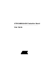 Предварительный просмотр 1 страницы Atmel AT91SAM9260-EK User Manual